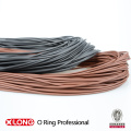 Negro / Marrón Viton / FKM Rubber O Ring Cord para la venta